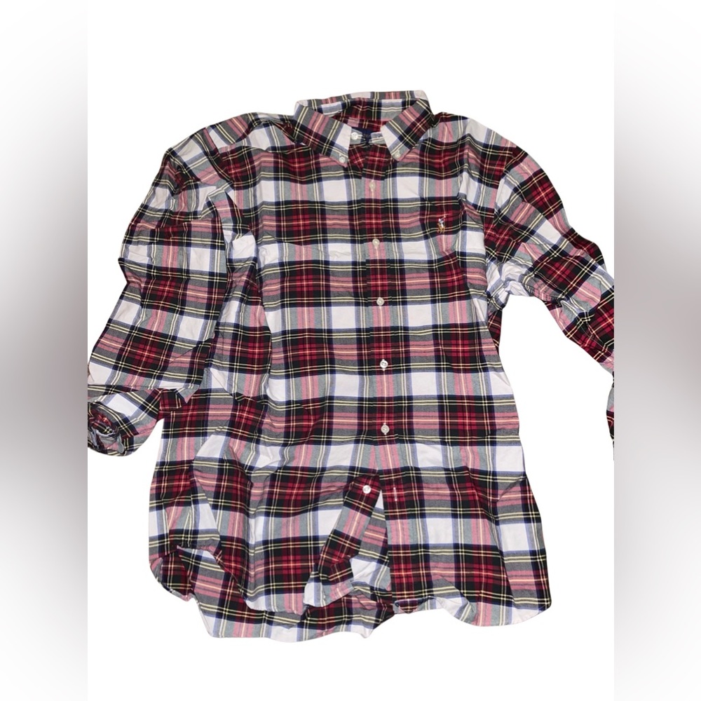 Polo Ralph Lauren plaid button up shirt